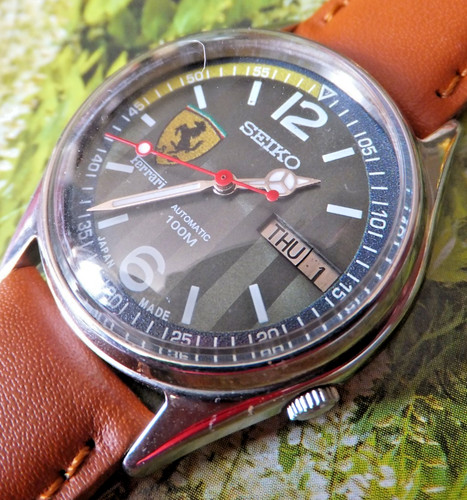 Seiko two tone maroon fc - maroon, "fc