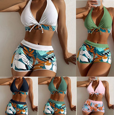 Damen High Waist Bikini Set