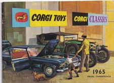 Corgi Toys Vintage UK Modellbau-Katalog Prospekt 1965 Modellautos Automodelle