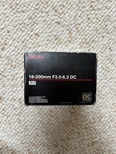 Sigma 18-200mm F3.5-6.3 DC