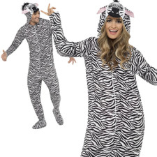 Erwachsenen zebra kostüm - erwachsenen,