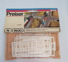 Preiser Leitpfosten + Leitplanken Nr. 9600  N-Spur  1:160 (Los46)