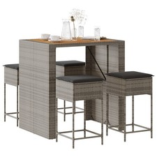Gartenbar Set Theke Bartisch