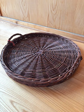 Korbtablett weide natur - korbtablett,