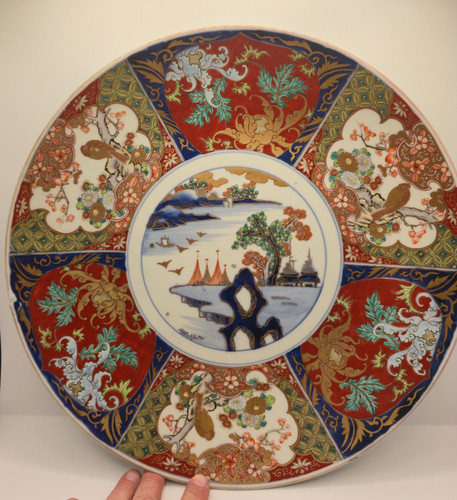 Antiker großer imari - 🍽️,
