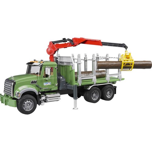 Bruder mack holztransport lkw - bruder,