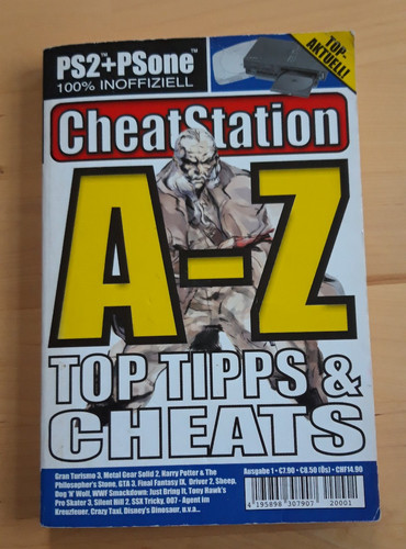Ps1 ps2 buch mit cheats - ps1+ps2,