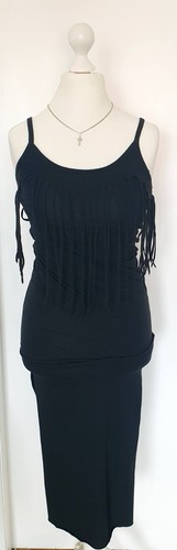 Kleid jerseykleid fransen - jerseykleid,