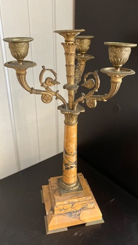 Antik kerzenleuchter 3arm - kerzenleuchter,