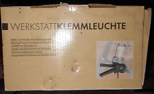 Werkstattlampe Klemmlampe Industrieleuchte  für E27 bis 60W