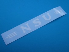 NSU Logo Schriftzug Oldtimer