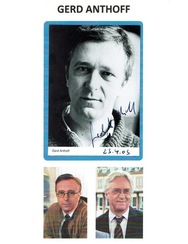 Gerd anthoff german actor - gerd,