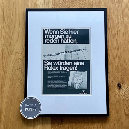 1968 rolex day date - rolex, wenn