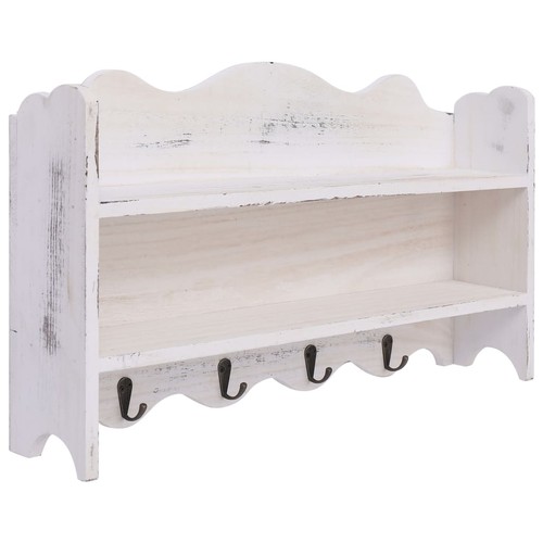 Vintage wandgarderobe holz - vintage,