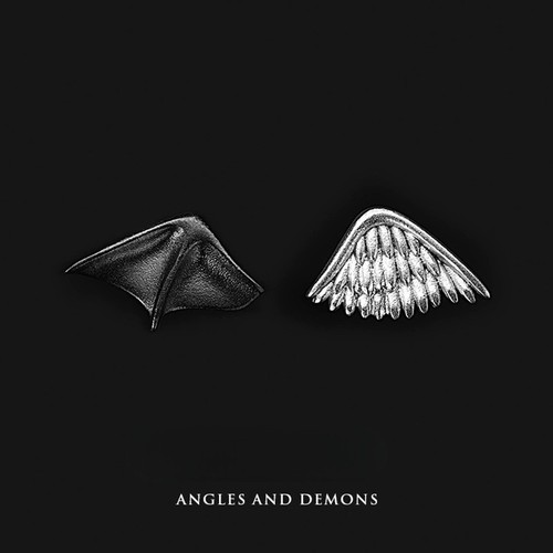 Angel demon ohrringe 925 - &,