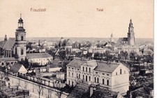AK Fraustadt - Ortsansicht -