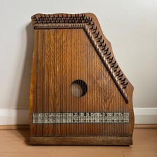 Antike viktorianische Zither