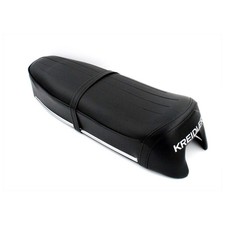 Längsgestreifte Sitzbank mit