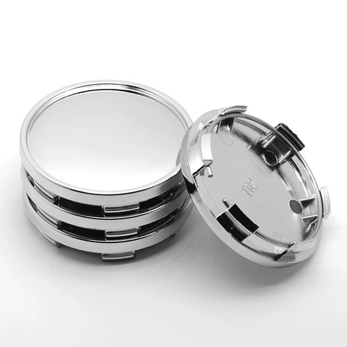 62mm silber nabendeckel - 4x,