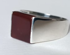 Herrenring Siegelring Silber