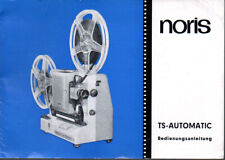 Bedienungsanleitung Manual Filmprojektor NORIS TS-Automatic