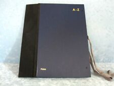 Pultordner A-Z, 20 Fächer Blau, Vorordner Sortierordner Sortiermappe