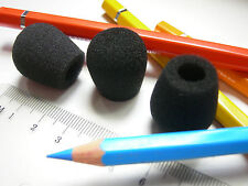 Windschutz für Mikrofon Schaumstoff Mikrofonwindschutz Windscreen 24x21 18x8 mm 