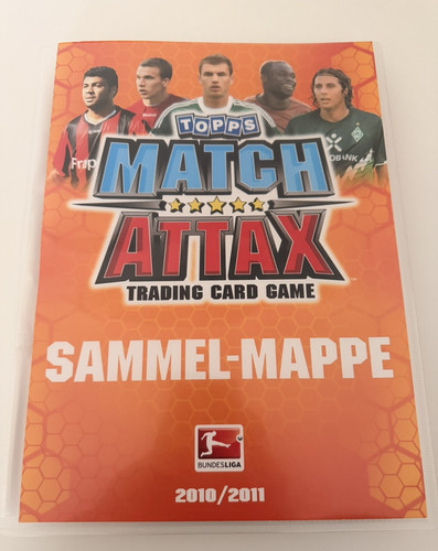 Match attax sammelalbum 2010 - sammelalbum, /