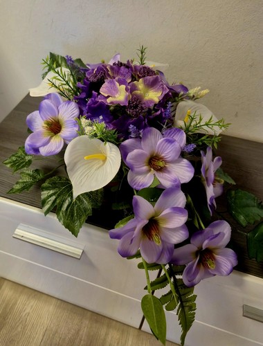 Grabgesteck blumengesteck - grabgesteck,
