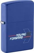 Zippo royal blue color moving - zippo,