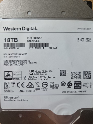 Western digital ultrastar - ultrastar, dc
