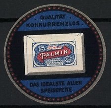 Reklamemarke Palmin, Das