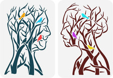 2PCS Baum des Lebens Schablone