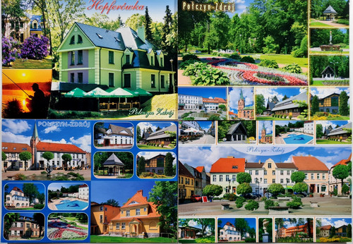 Postkarten lot polen - lot,
