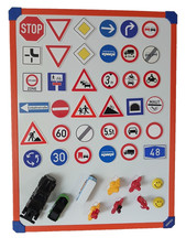 Verkehrszeichen, Lkw, Pkw