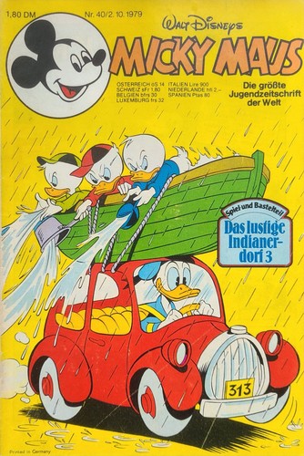 Micky maus heft - 40, /