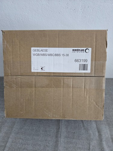 Brötje gebläse wgb 38 - gebläse,
