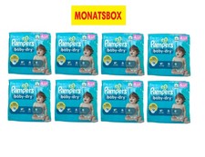 Pampers Baby Dry Windeln Größe 4 Monatsbox Mega Pack Big Pack 240 Stück 9-14KG