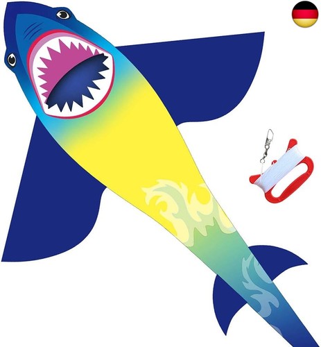 Honbo shark kite drachen - shark,