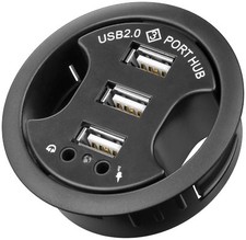 USB 2.0 Einbau Hub 3port +