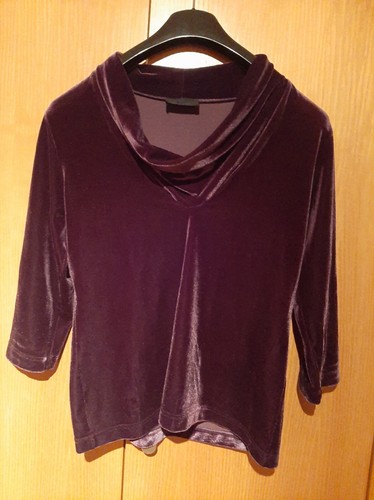 Pulli mit wasserfallkragen - pulli,