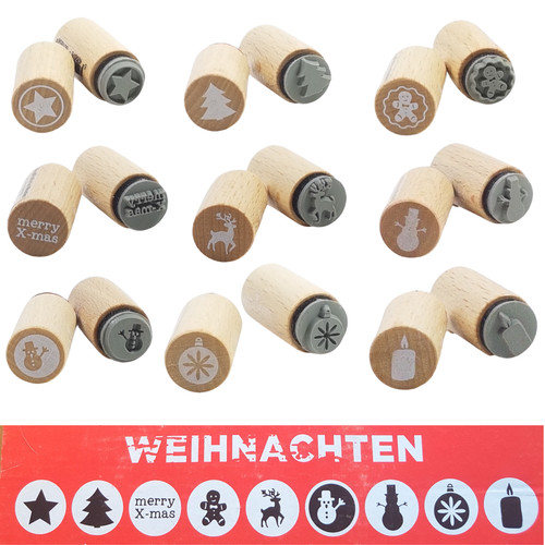 Weihnachtsstempel ministempel - weihnachtsstempel,