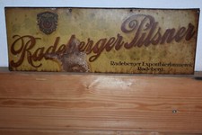 Altes Blechschild Um 1900