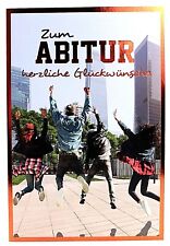 braun & company Karte Abitur Zeugnis Glückwunschkarten Schule Prüfung Zeugnis