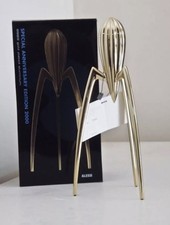 Starck Alessi Gold Limited Edition Saftpresse Zitronenorange OVP & Beipackzettel
