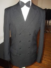 Anzug Herren schwarz Gr. 88