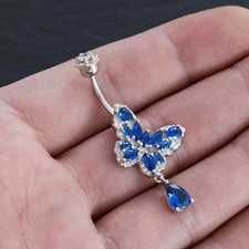 Blauer Saphir & Diamant 18K