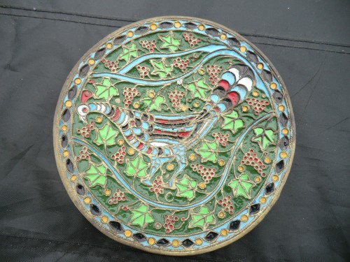 Schönes cloisonne teller - schönes,