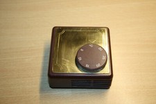 Merten Antik Blank Messing (alte Ausführung) Raumtemperaturregler