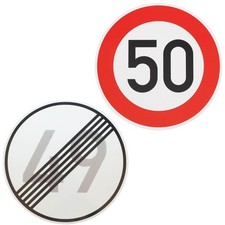 Original 2x Verkehrszeichen
